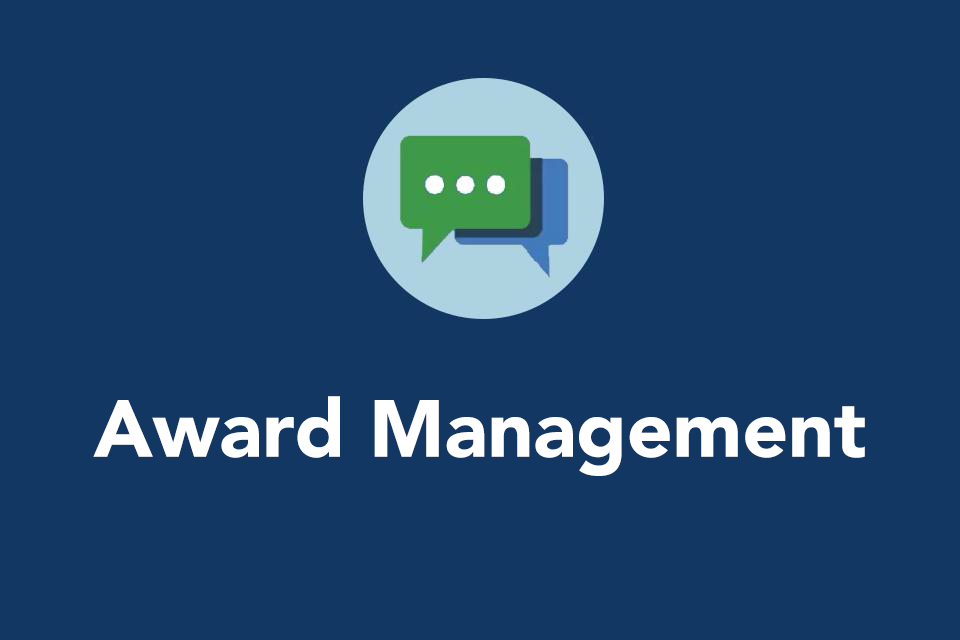 Training: Award Management